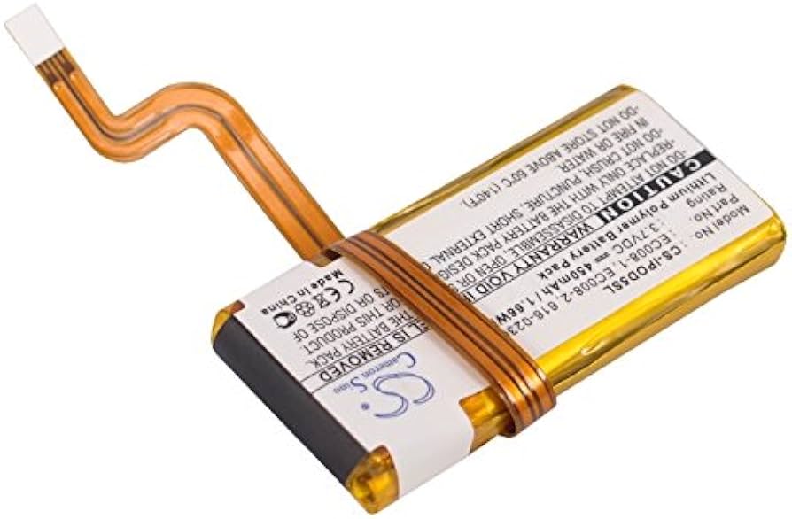 Amazon.com: Li-Polymer Replacement battery for Apple iPOD Video