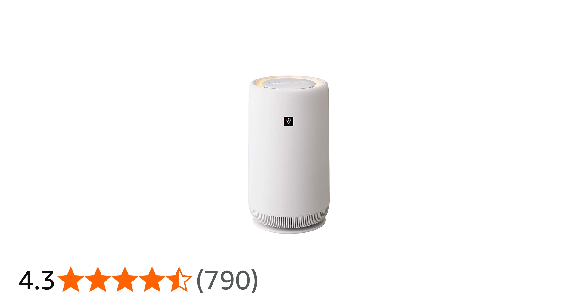 Amazon | シャープ 空気清浄機 FU-RC01-W プラズマクラスター7000搭載