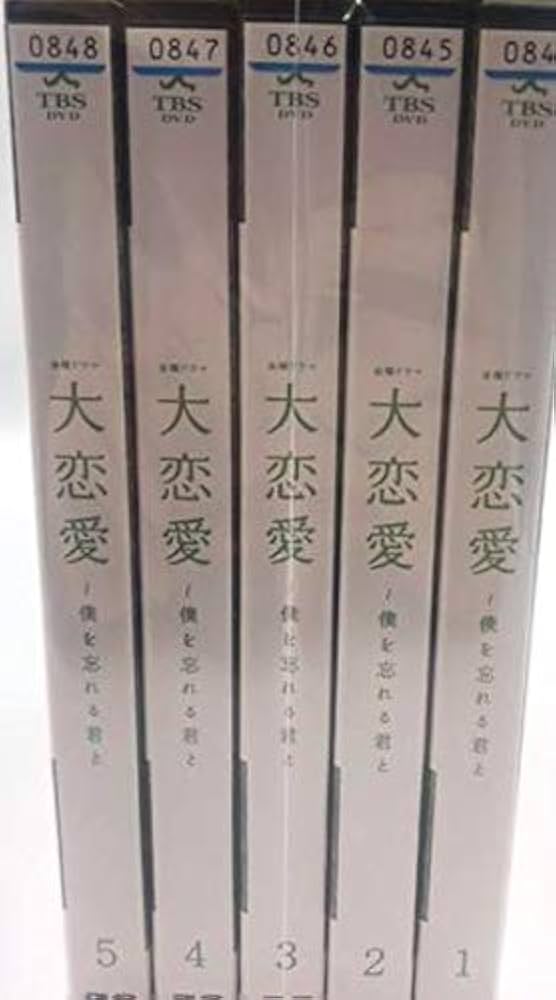 Amazon.co.jp: 大恋愛~僕を忘れる君と[レンタル落ち] 全5巻セット