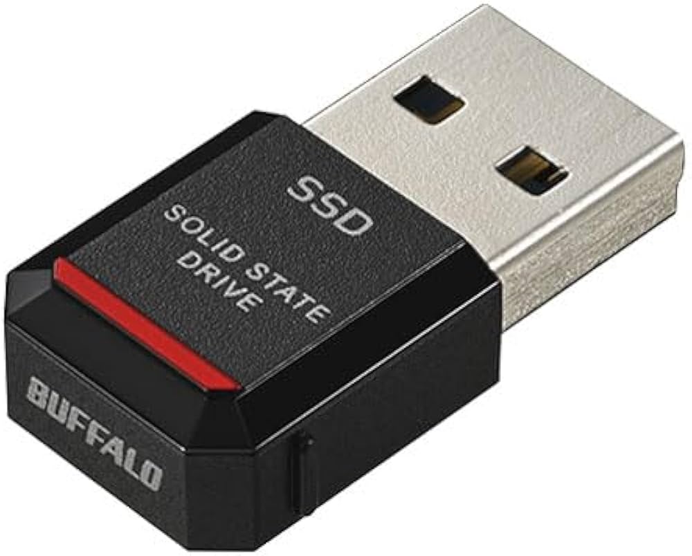 Amazon.co.jp: Buffalo SSD-PST1.0U3BA External SSD 1TB Ultra Small
