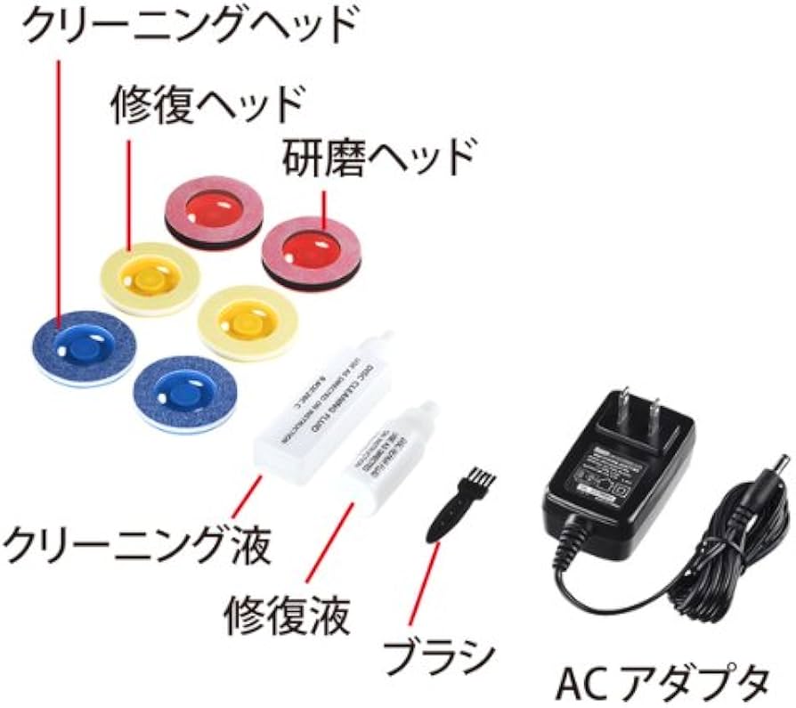 Amazon.co.jp: サンワサプライ ディスク自動修復機(研磨タイプ) CD/DVD