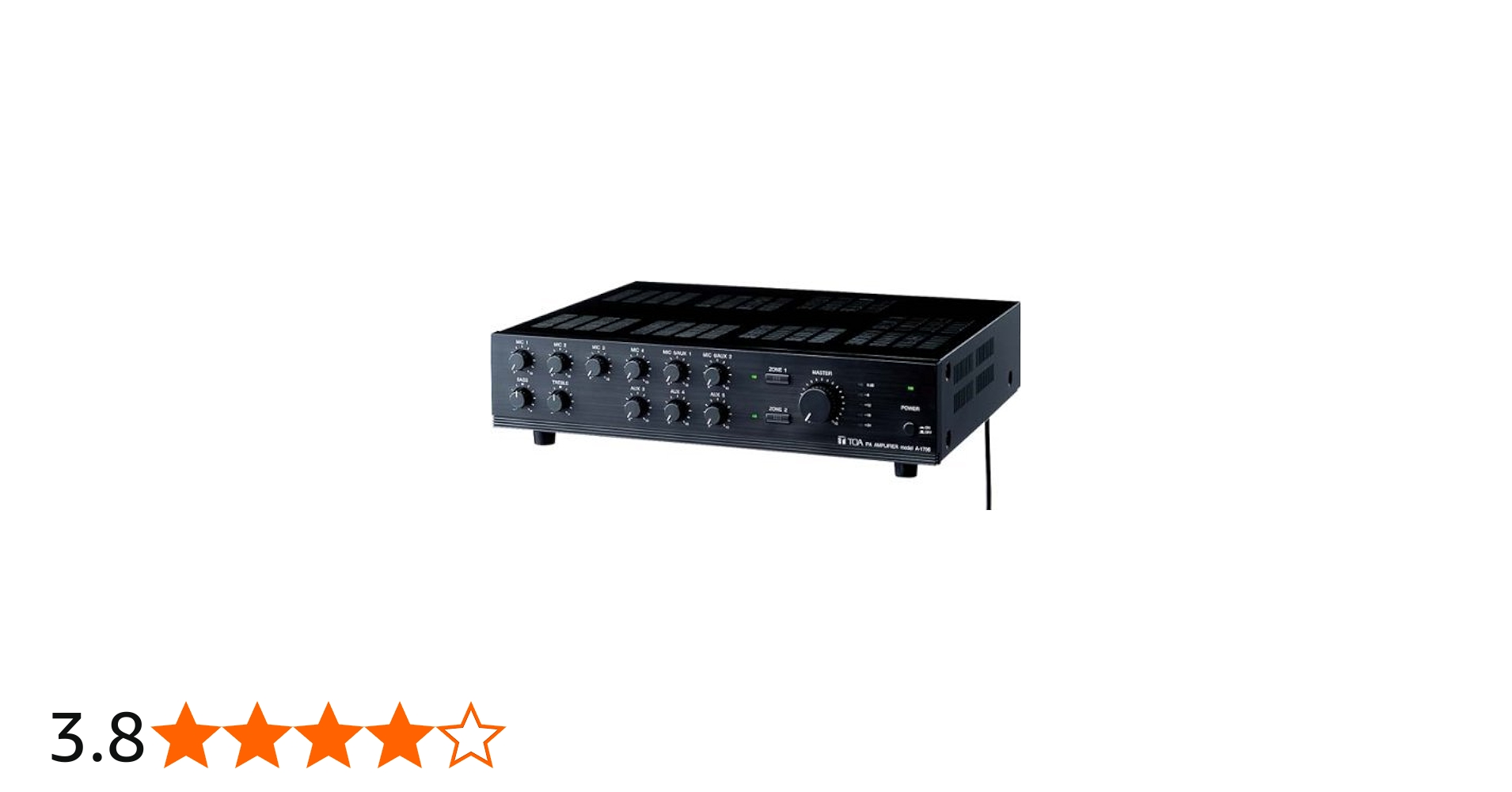 Amazon.co.jp: TOA PAアンプ A-1706 : 楽器・音響機器