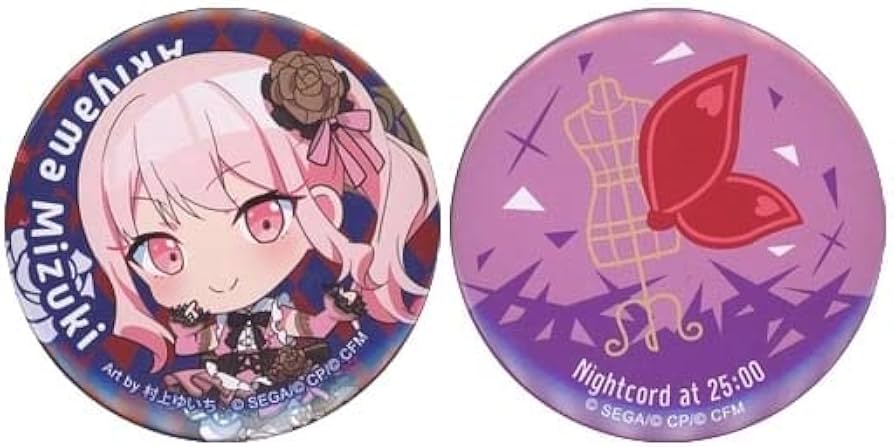 Amazon.co.jp: セガラッキーくじ Vol.2 E賞 缶バッジセット【暁山瑞希