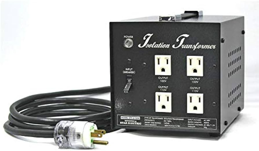 Amazon | PRO CABLE ギタリスト電源 アイソレーション電源トランス