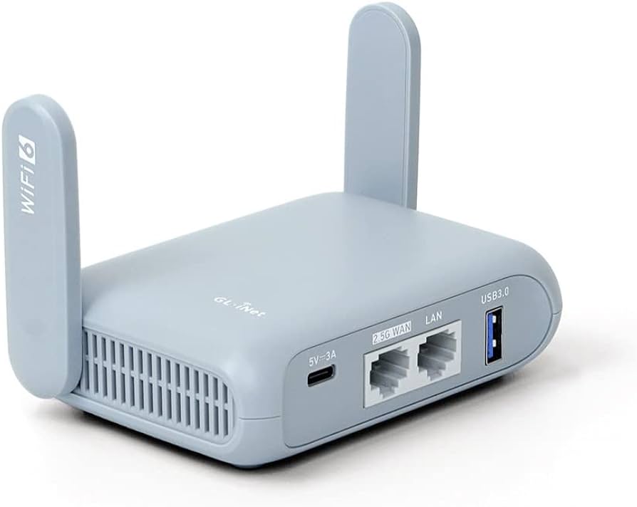 Amazon.com: GL.iNet GL-MT3000 (Beryl AX) Pocket-Sized Wi-Fi 6