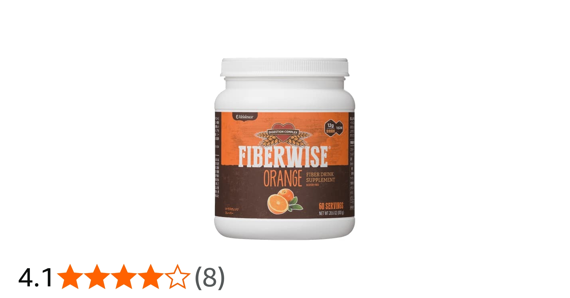 Amazon.co.jp: Melaleuca(メラルーカ) ファイバーワイズ シトラス