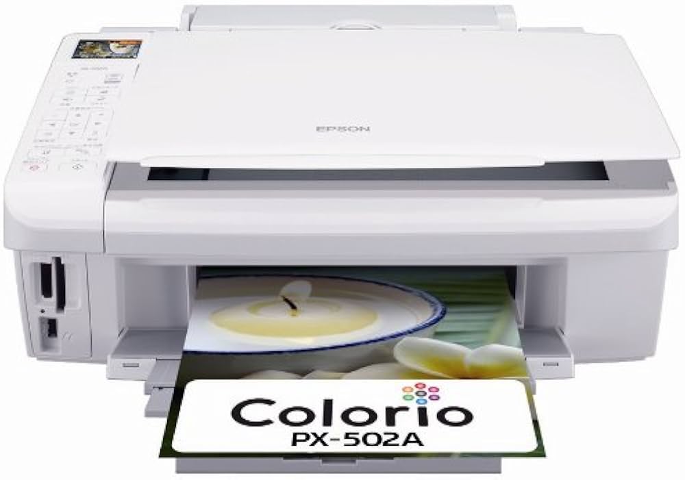 Amazon.co.jp: EPSON Colorio インクジェット複合機 PX-502A 有線