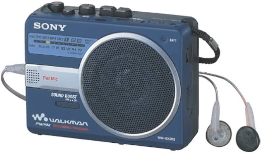 Amazon.co.jp: SONY WM-GX202 LM CFウォークマン (ブルー) : 家電＆カメラ