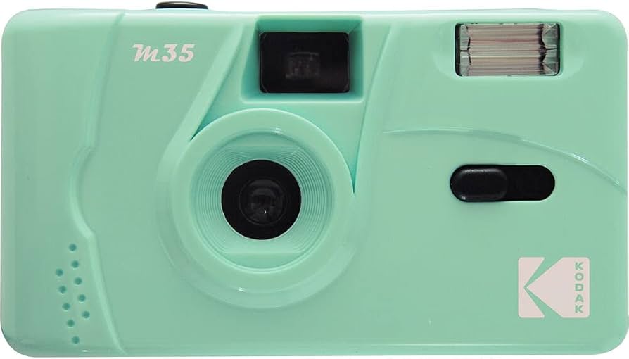 Amazon.com : Kodak M35 35mm Reusable Film Camera Mint Green Iconic