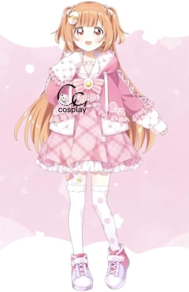 Amazon.co.jp: GGcosplay VTuber 雲母たまこ 新衣装 私服 コスプレ衣装