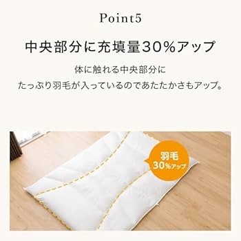 Amazon｜ニトリ グレーダックダウン90%使用 羽毛掛け布団 UL2 K2316