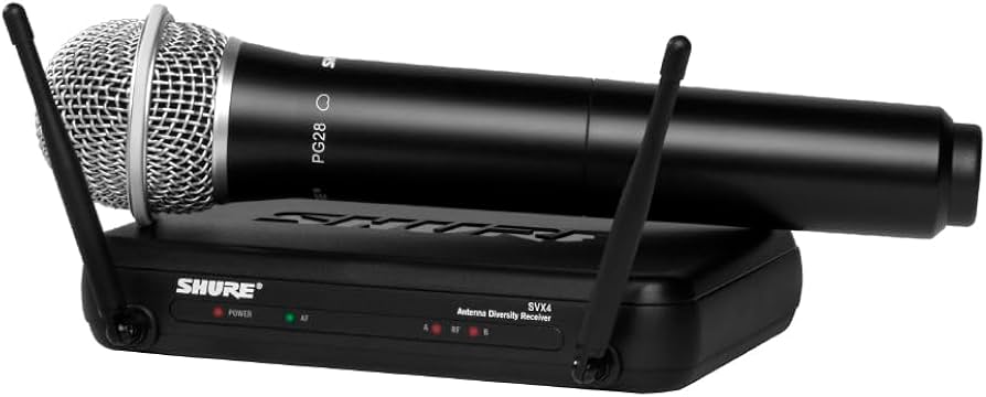Amazon | SHURE シュア SVX24/PG58 ワイヤレスシステム : B帯 SVX2