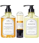 Amazon | マイブースターズ 【ケラチン】シャンプー&トリートメント