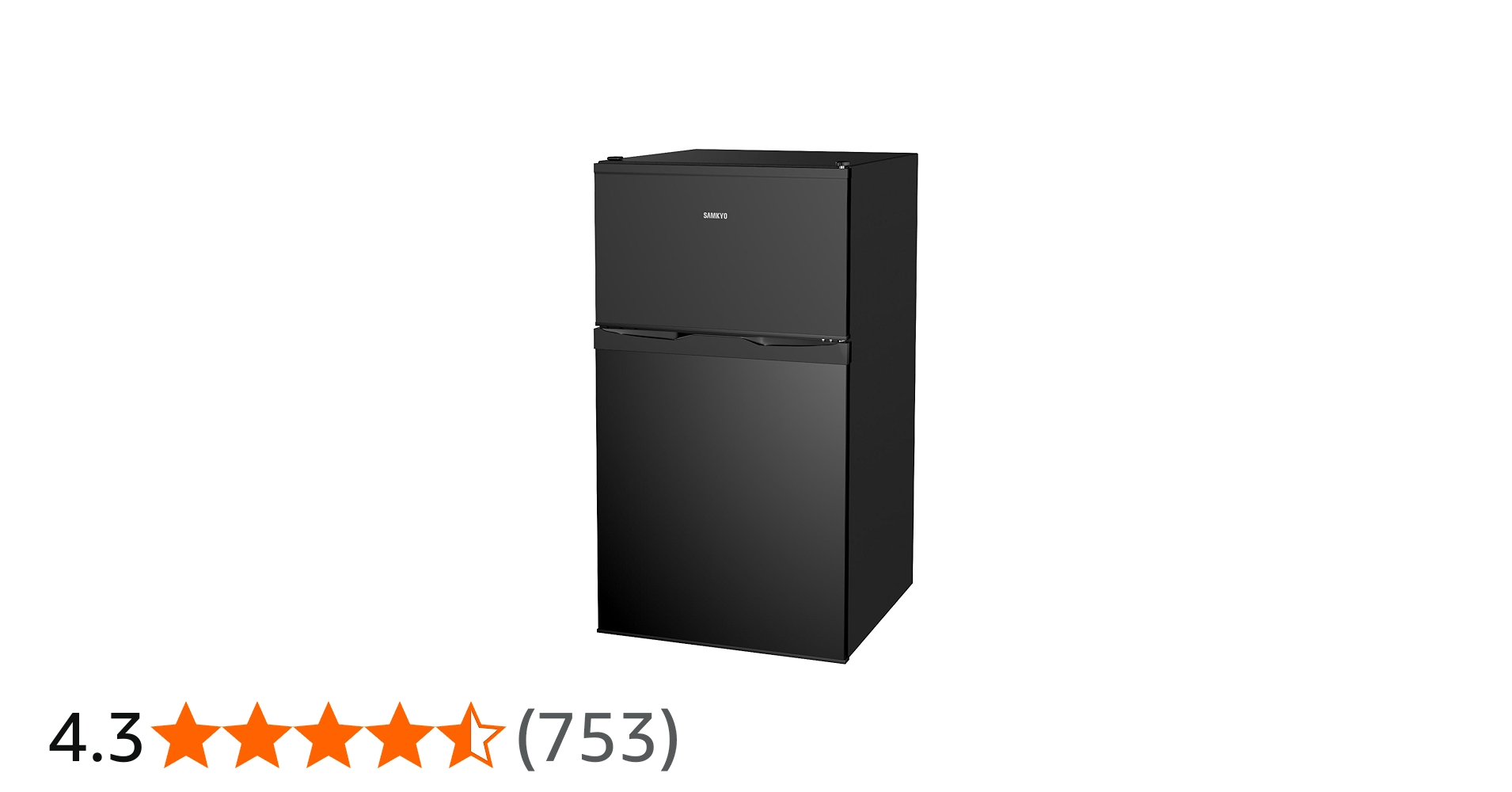 Amazon | SAMKYO 冷蔵庫 95L 小型 2ドア 家庭用 耐熱天板 コンパクト