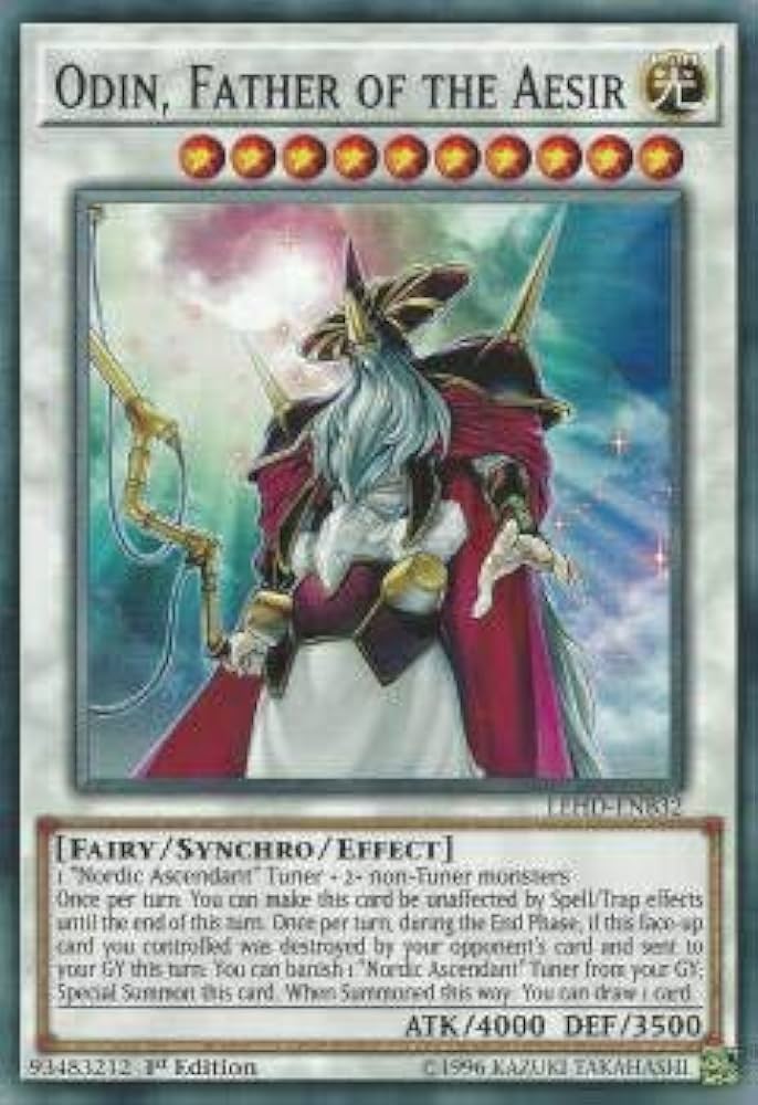 PSA10】極神聖帝オーディン ホログラフィックレア ホロ ゴーストレア