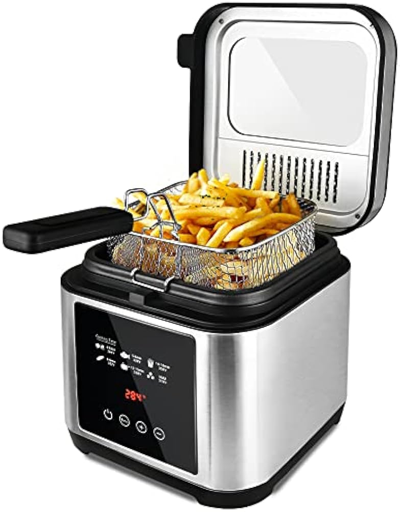 Amazon.com: CUSIMAX Deep Fryer with Basket for Home Use,1200W