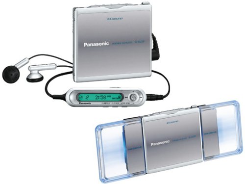 Amazon.co.jp: パナソニック ポータブルMDプレーヤー シルバー SJ-MJ59