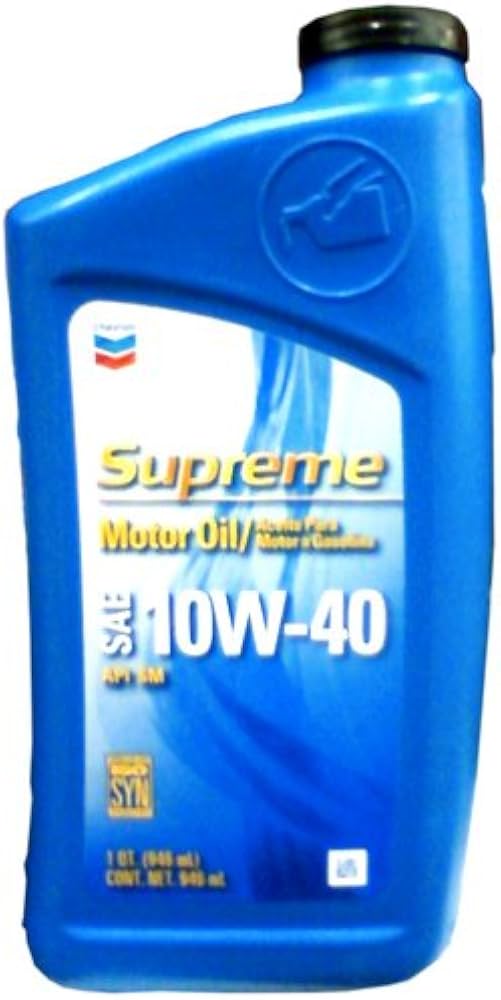 Amazon | エンジンオイル 10W-40 シェブロン シュプリーム 12本セット