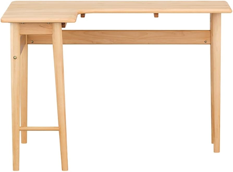 Amazon | ISSEIKI デスク【組立品】CANTO DESK (L) (AL-NA) 学習机
