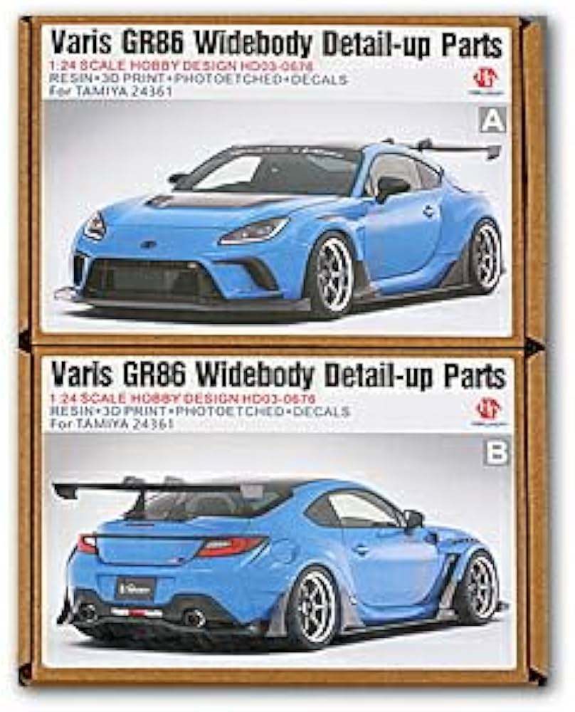 Amazon | Hobby Design 1/24 トヨタ GR86 ワイドボディ ヴァリアス