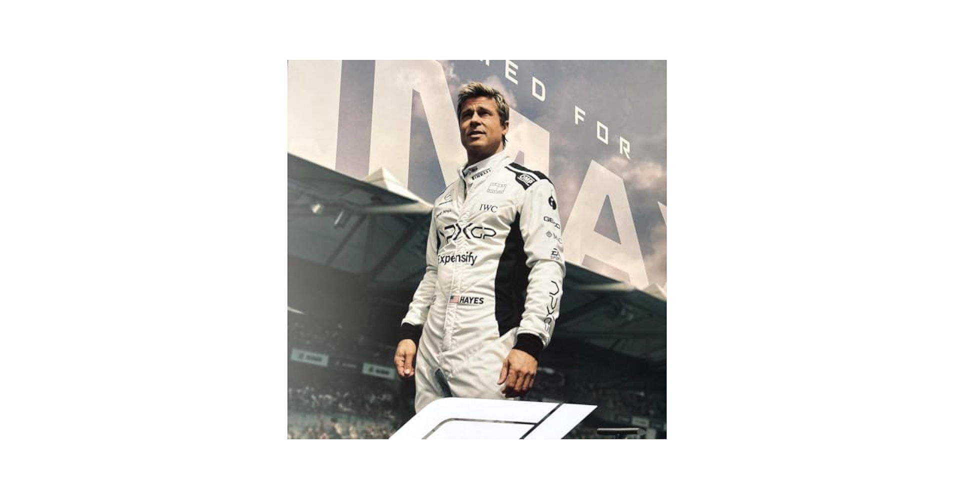 ブラピF1映画 大型ポスター US輸入品 希少 ブラピF1映画 大型ポスター