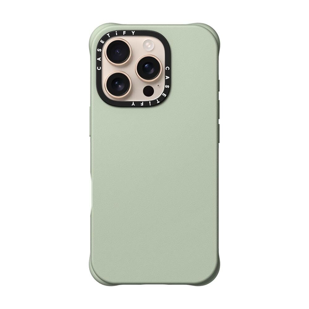 Amazon.com: CASETiFY BioVeg iPhone 16 Pro Faux Leather Case