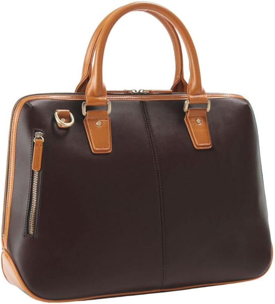 Amazon.co.jp: [ゴールドメン] GOLDMEN 本革 メンズ ビジネスバッグ 大