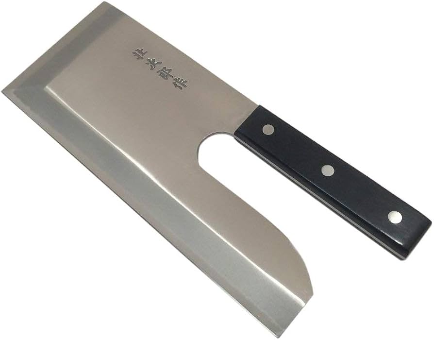 Amazon | 左利き用 ステンレス製 めん切り包丁 「壮次郎24cm左利き用