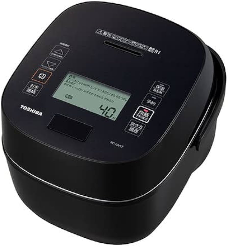 Amazon | RC-10VST-K(グランブラック) 炎匠炊き 真空圧力IHジャー炊飯