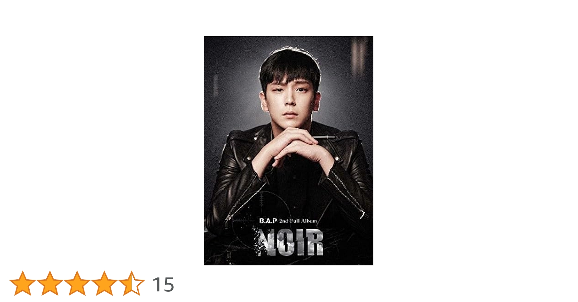 廃盤】B.A.P☆Noir: Vol.2 (HimchanVer.)＜限定盤＞ 廃盤】B.A.P☆Noir