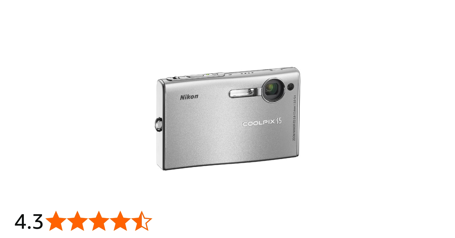 Amazon | Nikon デジタルカメラ COOLPIX S5 シルバー COOLPIXS5S