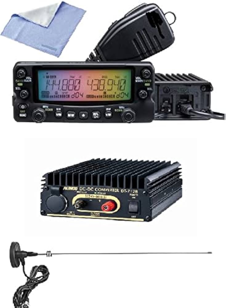 Amazon | モービル機 DR-735D 20W 無線機 144/430Mhz アマチュア無線