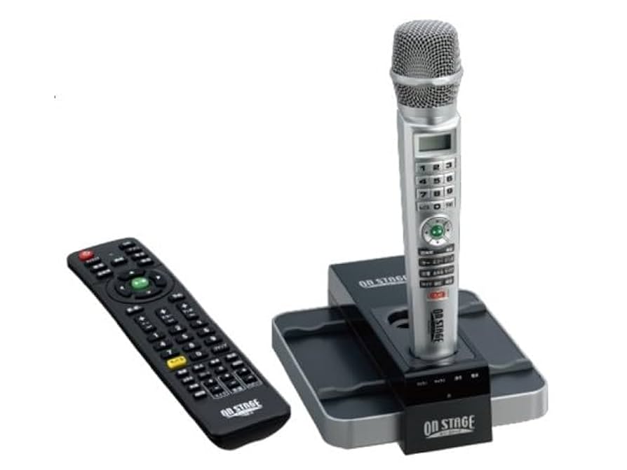 y 【動作確認済】お家カラオケ オン・ステージ ワイヤレスマイク y