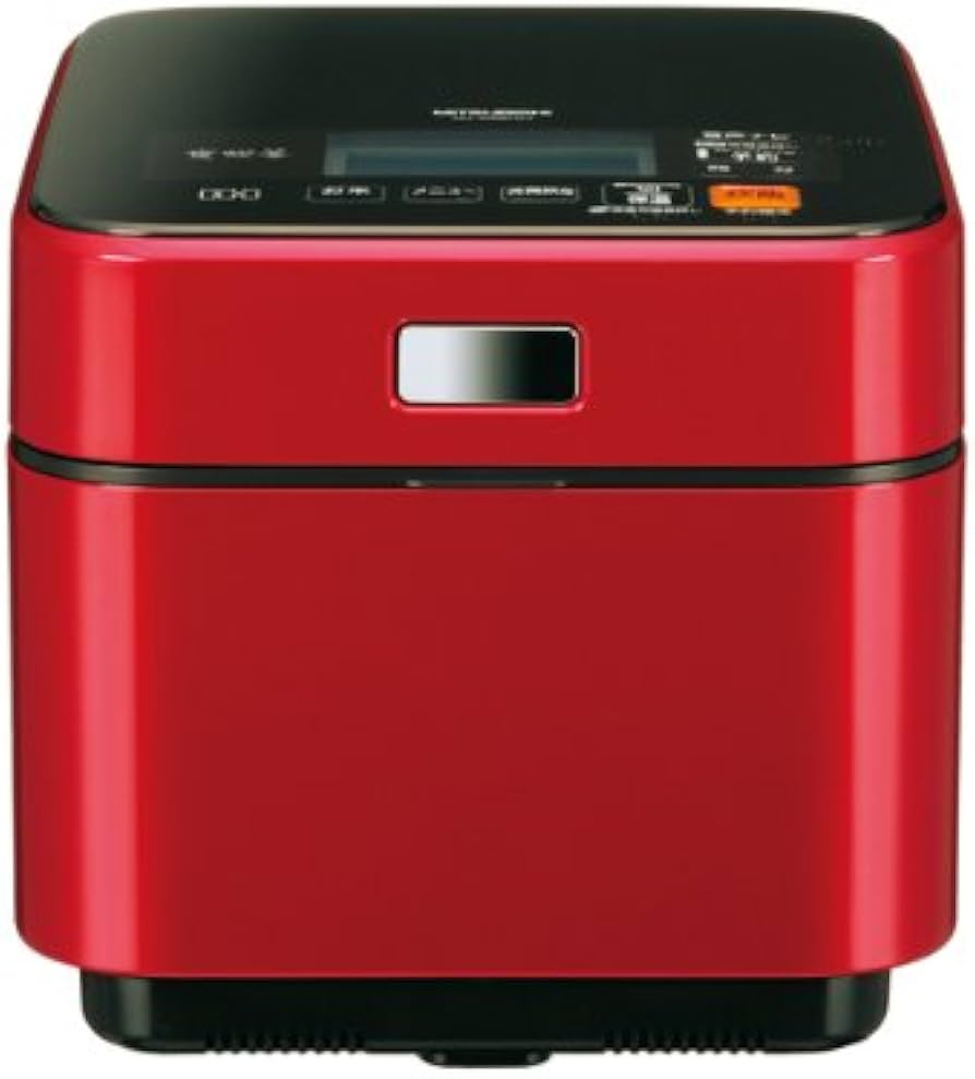 Amazon | 三菱 NJ-XSB10J-R 蒸気レスIH炭炊釜 (ルビーレッド) | 三菱