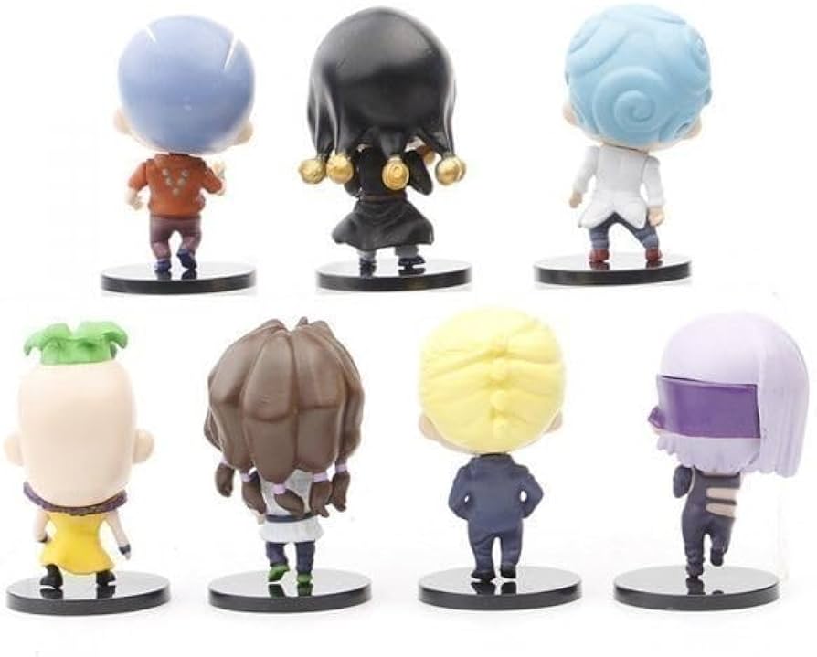 Amazon.co.jp: ジョジョの奇妙な冒険 7体セット 5部 暗殺チーム