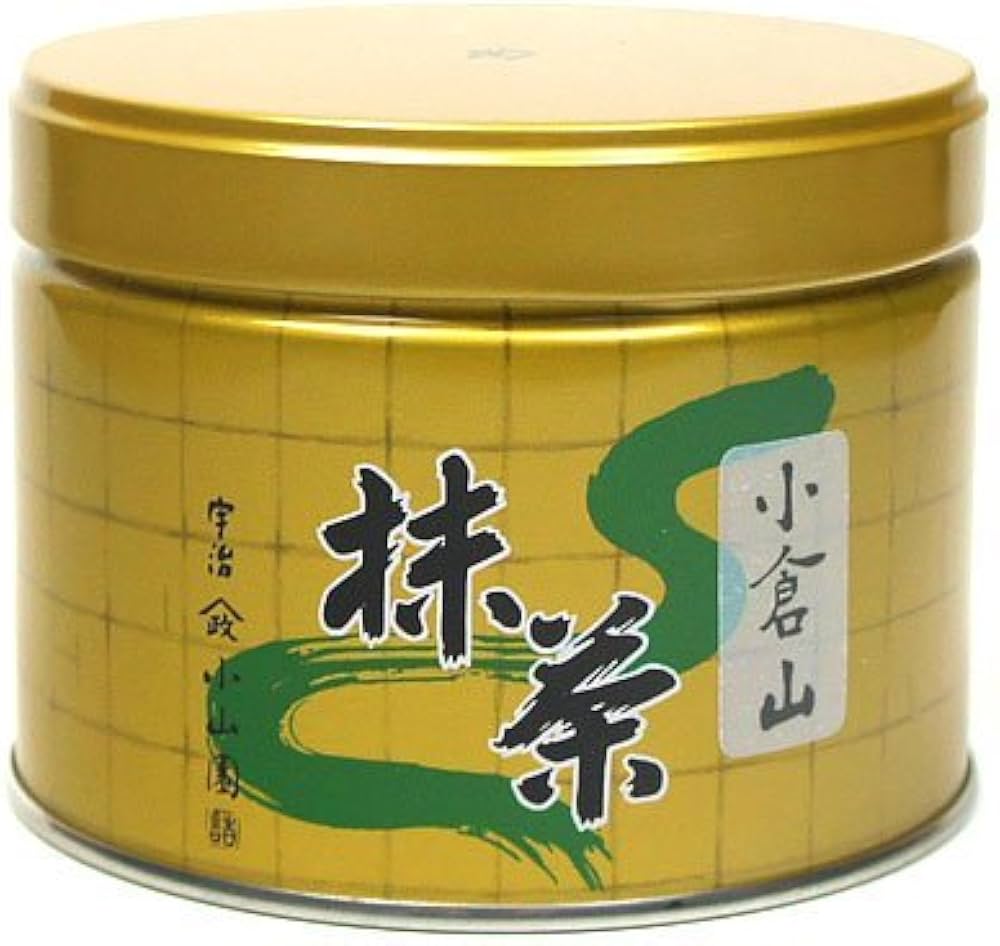 Amazon | 山政小山園 抹茶 小倉山 ( 茶道用 缶入り ) 150g | 山政小山