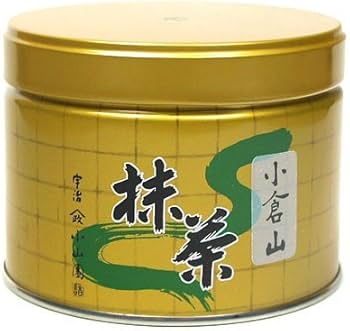 Amazon | 山政小山園 抹茶 小倉山 ( 茶道用 缶入り ) 150g | 山政小山