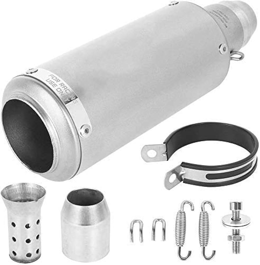Amazon | スリップオンマフラー バイク バイクマフラーサイレンサー