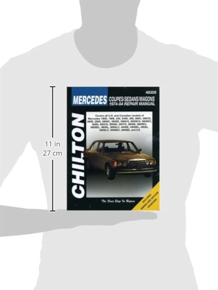 Mercedes Coupes, Sedans, and Wagons, 1974-84 Repair Manuals