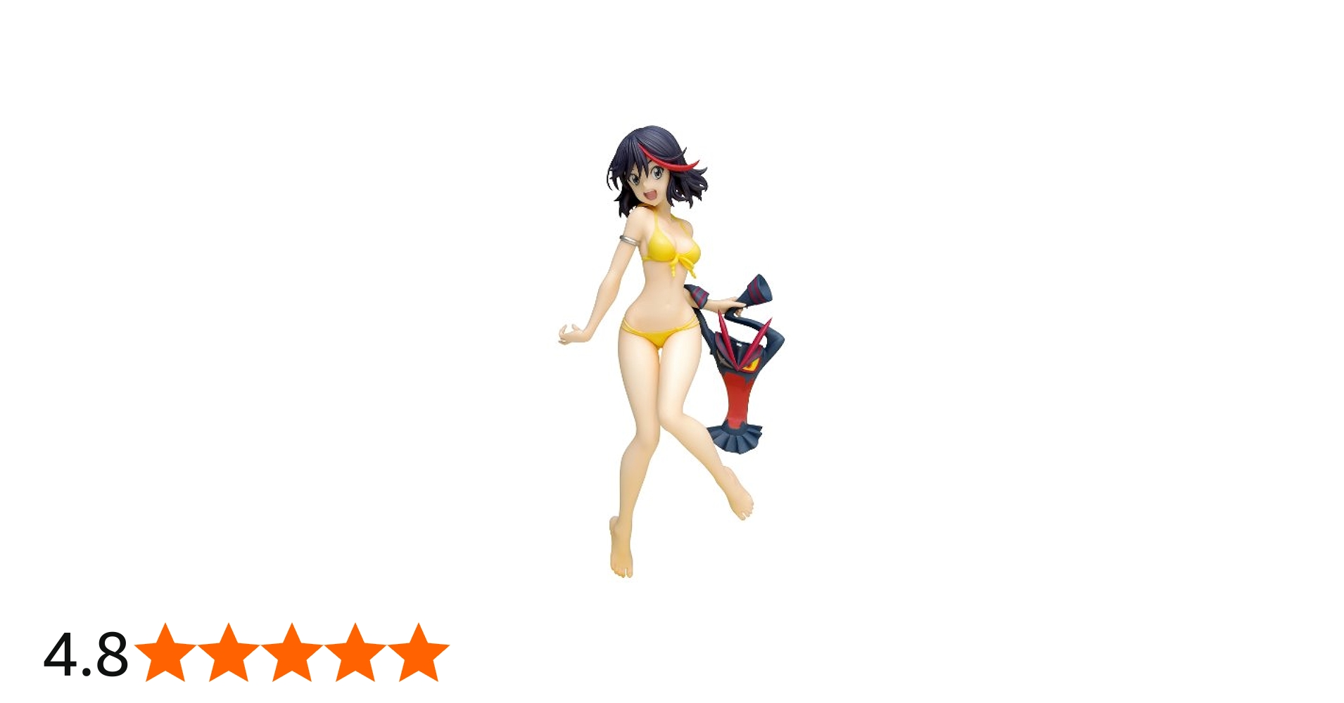 Amazon.co.jp: キルラキル 纏 流子 (1/10スケール PVC製塗装済み完成品