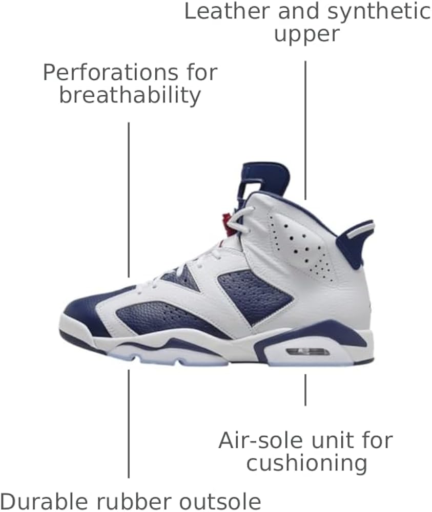 Amazon.com | Air Jordan 6 Mens Retro 