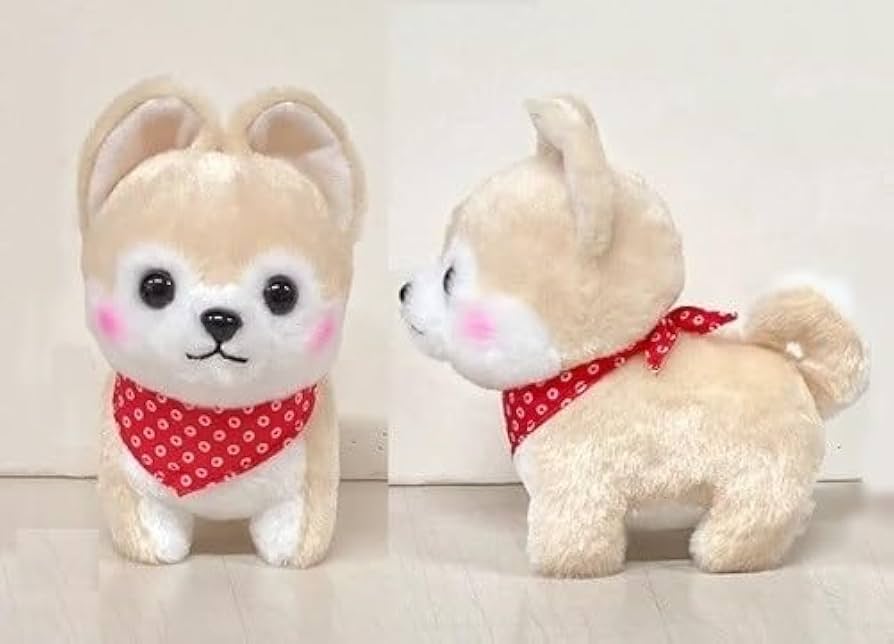 Amazon.co.jp: アミューズ 豆しば三兄弟ST さすけ ぬいぐるみ 高さ約