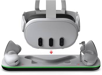 Amazon.co.jp: Meta Quest 3S/Meta Quest 3 対応 充電ドック キット
