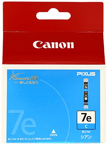 Amazon.co.jp: Canon キヤノン 純正 インクカートリッジ BCI-7e シアン