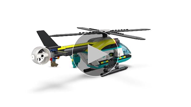 Amazon.co.jp: レゴ(LEGO) シティ 救急レスキューヘリコプター