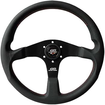 Amazon.co.jp: MUGEN 無限 ステアリングホイール (レザータイプ) 53100
