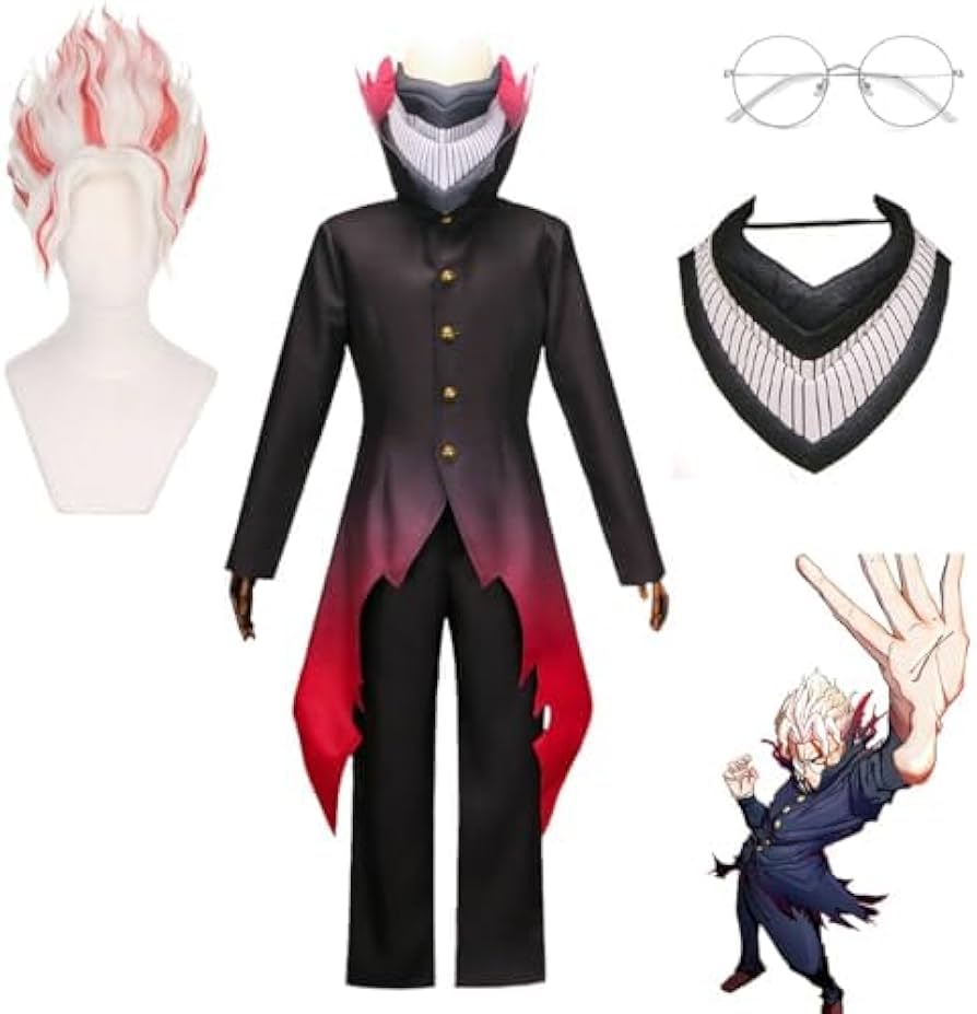 Amazon.co.jp: オカルン コスプレ衣装 ダンダダン 高倉健 Cosplay 変身