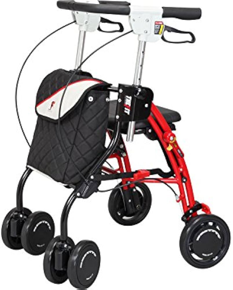 Amazon | ザフィット TF-0438 レッドR-1 | ユーバ産業(UBER) | 歩行器