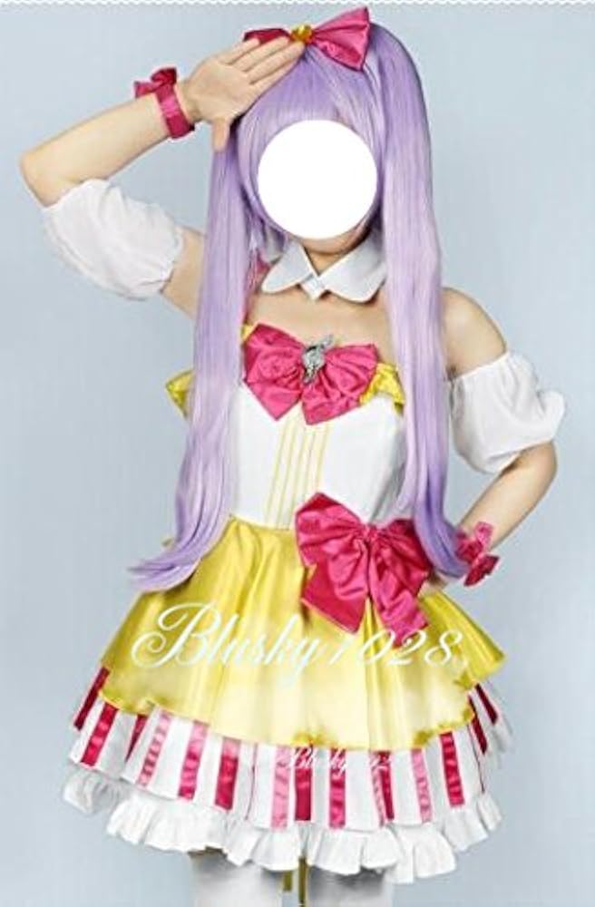 Amazon | プリパラ ☆ 真中らぁら ☆ コスプレ衣装+ウイッグ オーダー