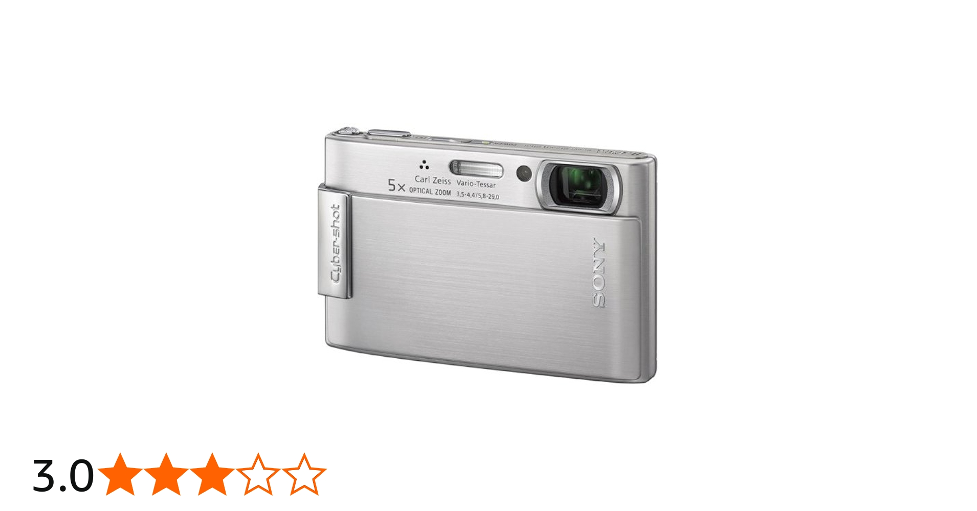 SONY DSC-T200 シルバー 動作確認済 コンデジ レトロ エモい Sony